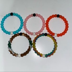 5 Lokai Bracelets